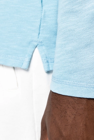 Sweat-shirt écoresponsable à col rond délavé unisexe - Fabrication Europe personnalisable