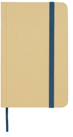 Carnet A6 uni recyclé à couverture rigide personnalisable