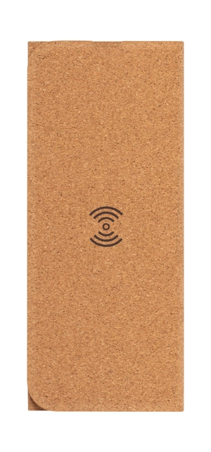Tapis de souris en liège avec chargeur à induction personnalisable