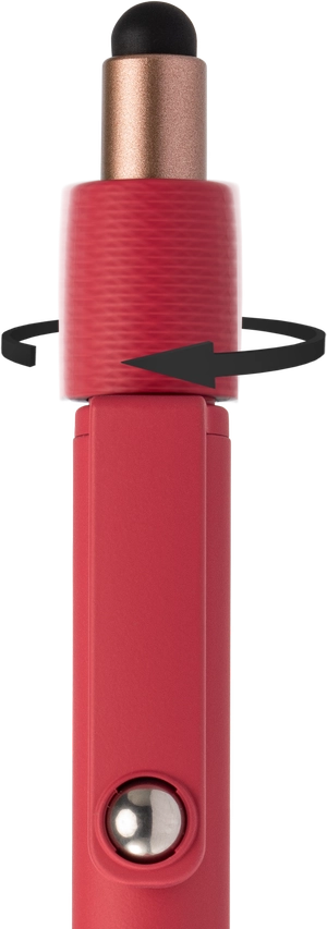 Stylo Antistress en Plastique Recyclé avec Stylet personnalisable