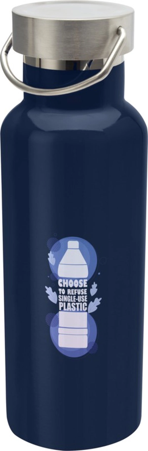 Bouteille d’eau de 500 ml en acier inoxydable certifié RCS personnalisable