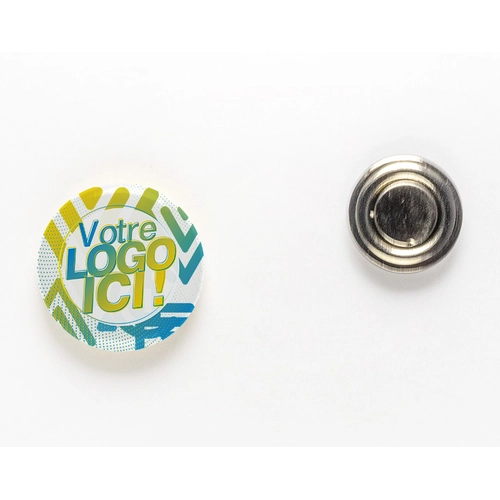 image du produit Badge attache magnétique - Diamètre 25mm - Made in France
