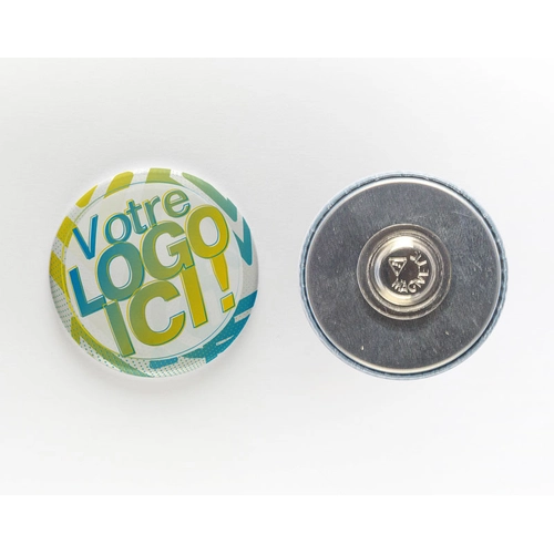 image du produit Badge attache magnétique - Diamètre 45mm - Made in France