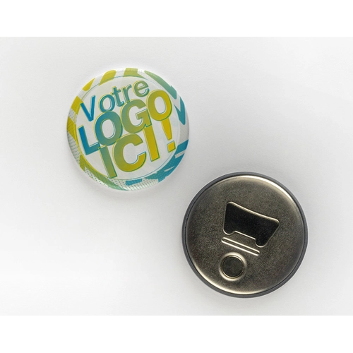 image du produit Badge Décapsuleur 56 mm - Made in France