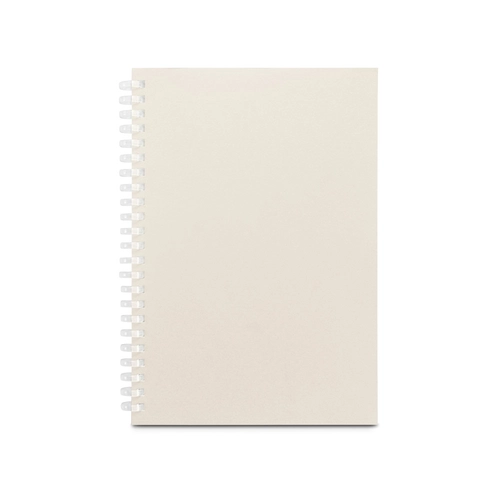 image du produit Bloc-notes A5 avec couverture souple, fabriqué à partir de papier 100 % recyclé