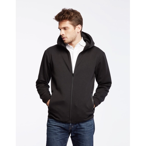 image du produit Blouson ajusté avec une coupe sport en maille polyester et coton