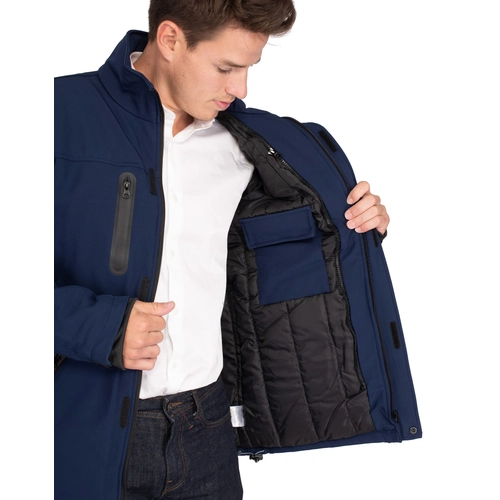 image du produit Blouson Softshell unisexe 3 couches avec membrane imperméable