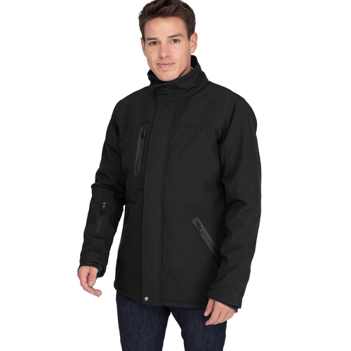 image du produit Blouson Softshell unisexe 3 couches avec membrane imperméable