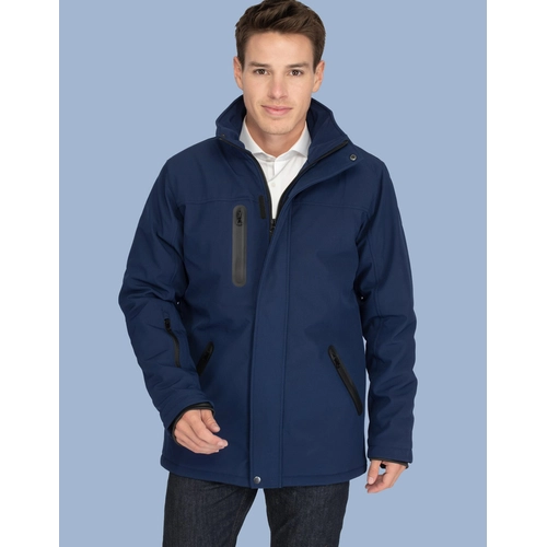 image du produit Blouson Softshell unisexe 3 couches avec membrane imperméable