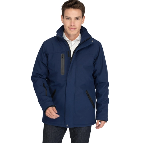 image du produit Blouson Softshell unisexe 3 couches avec membrane imperméable