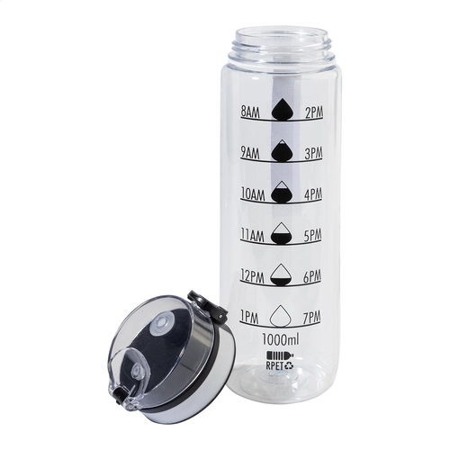 image du produit Bouteille avec graduation en RPET - 1 litre
