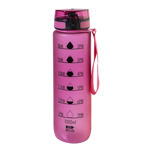 image du produit Bouteille avec graduation en RPET - 1 litre