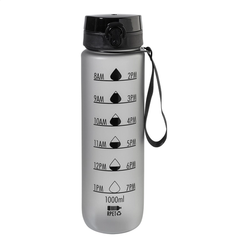 image du produit Bouteille avec graduation en RPET - 1 litre