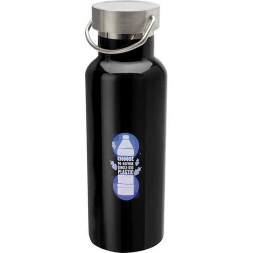 image du produit Bouteille d’eau de 500 ml en acier inoxydable certifié RCS