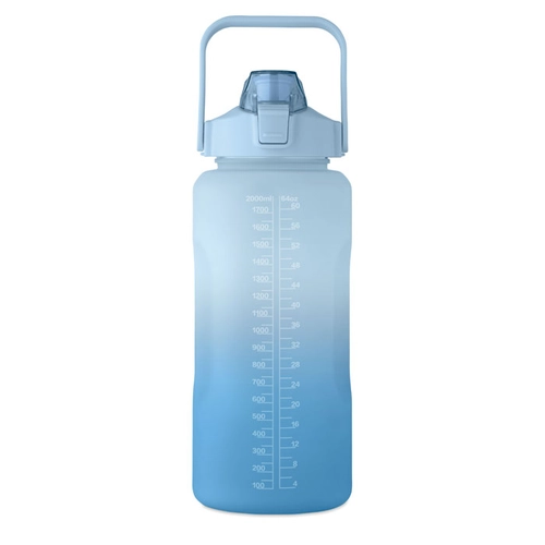 image du produit Bouteille d'eau de motivation en RPET