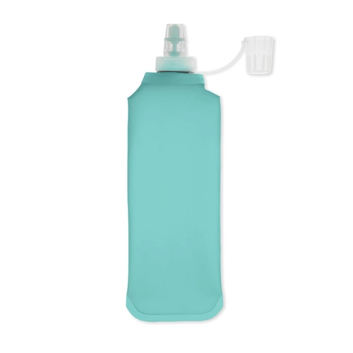 image du produit Bouteille d'eau pliable en TPU avec valve à pincer