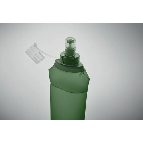 image du produit Bouteille d'eau pliable en TPU avec valve à pincer