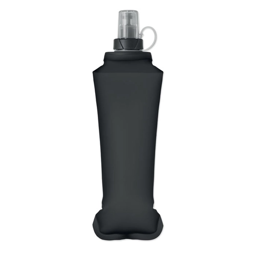 image du produit Bouteille d'eau pliable en TPU avec valve à pincer