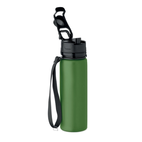 image du produit Bouteille de sport pliable en silicone avec couvercle en PP