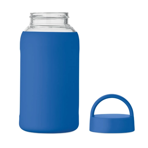 image du produit Bouteille en verre borosilicate de haute qualité avec pochette en silicone
