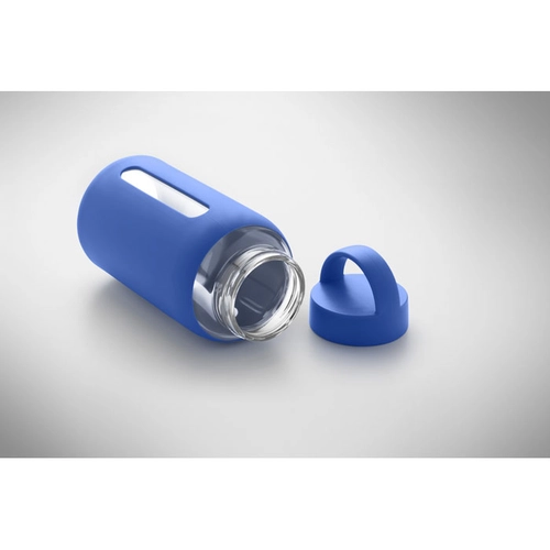 image du produit Bouteille en verre borosilicate de haute qualité avec pochette en silicone