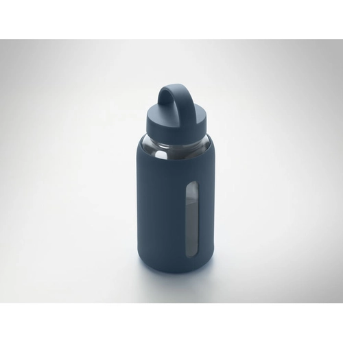 image du produit Bouteille en verre borosilicate de haute qualité avec pochette en silicone