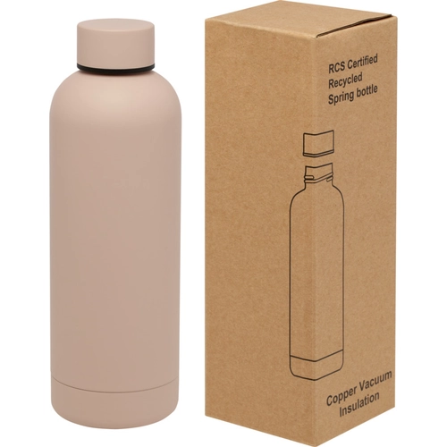 image du produit Bouteille isotherme 500ml avec isolation par le vide et couche de cuivre