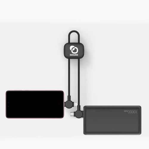 image du produit Câble court 18 cm à charge ultra-rapide 60W avec transfert de données