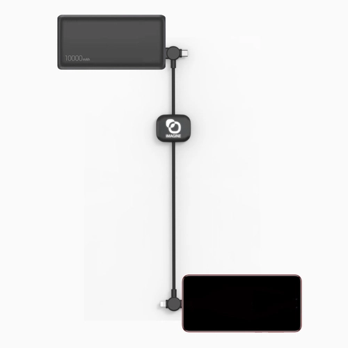 image du produit Câble long 4 en 1 à charge ultra-rapide 60W avec transfert de données