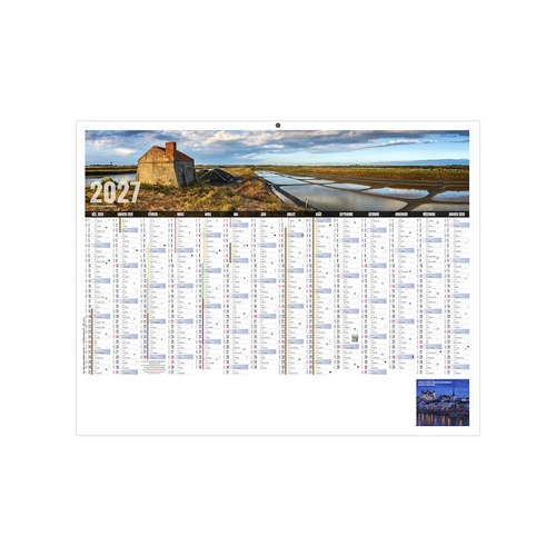 image du produit Calendrier bancaire publicitaire pays de la loire - ligérien