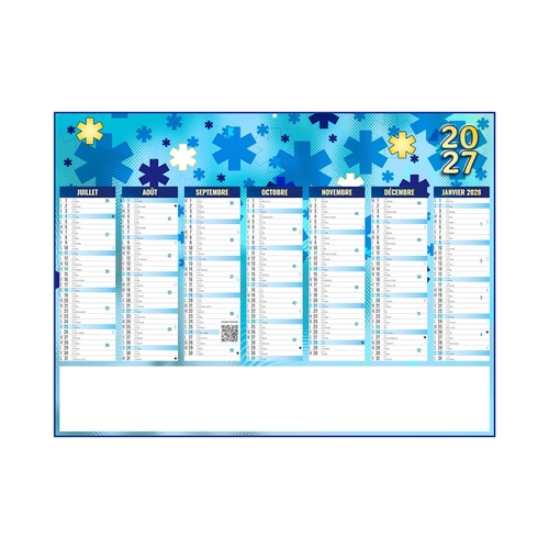 image du produit Calendrier bancaire publicitaire spécial ambulance - design tendance