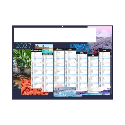 image du produit Calendrier bancaire publicitaire thermal et nature
