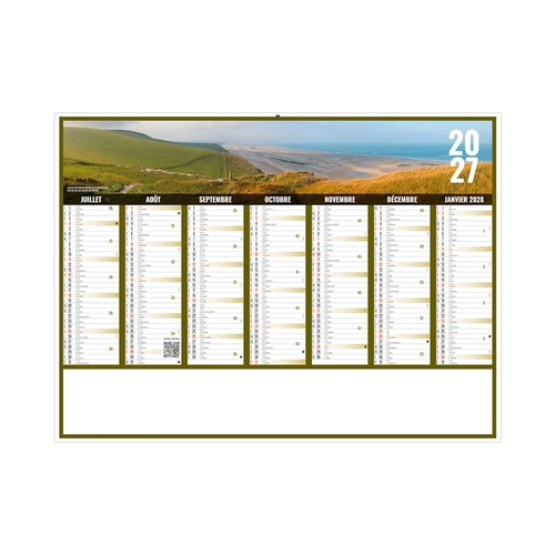 image du produit Calendrier bancaire publicitaire vues panoramiques Hauts de France