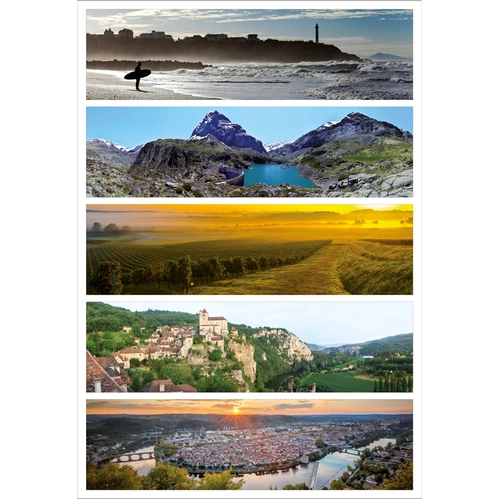 image du produit Calendrier Publicitaire Grand Format Recto Verso - Vertical