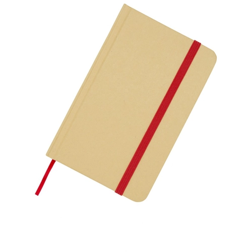image du produit Carnet A6 uni recyclé à couverture rigide