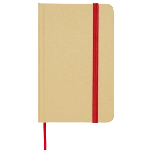 image du produit Carnet A6 uni recyclé à couverture rigide