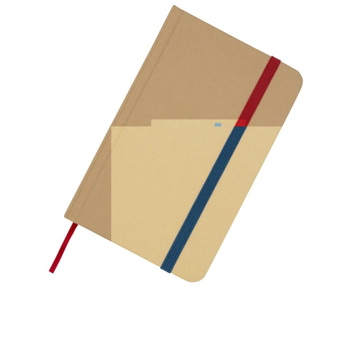 image du produit Carnet A6 uni recyclé à couverture rigide