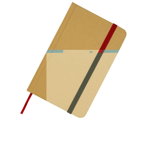 image du produit Carnet A6 uni recyclé à couverture rigide