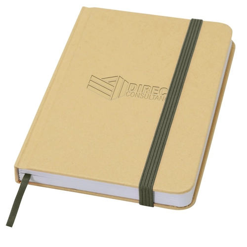 image du produit Carnet A6 uni recyclé à couverture rigide