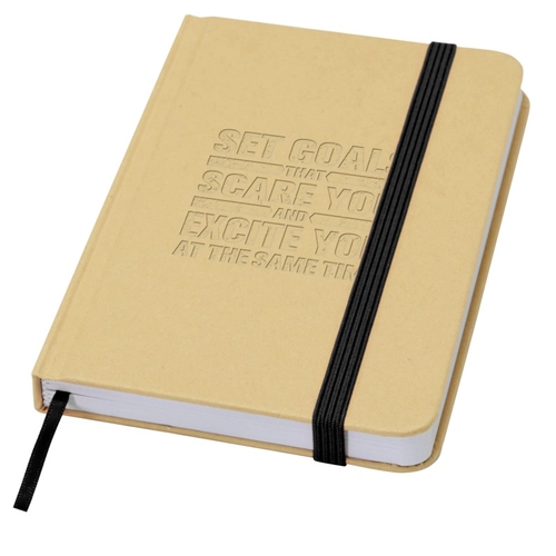 image du produit Carnet A6 uni recyclé à couverture rigide