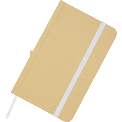 image du produit Carnet A6 uni recyclé à couverture rigide