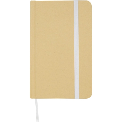 image du produit Carnet A6 uni recyclé à couverture rigide