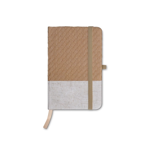 image du produit Carnet de poche couverture coton et fibres de bambou