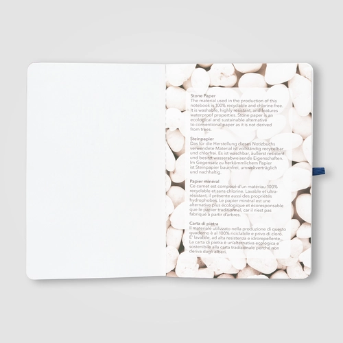 image du produit Carnet en papier minéral soft-touch – A5