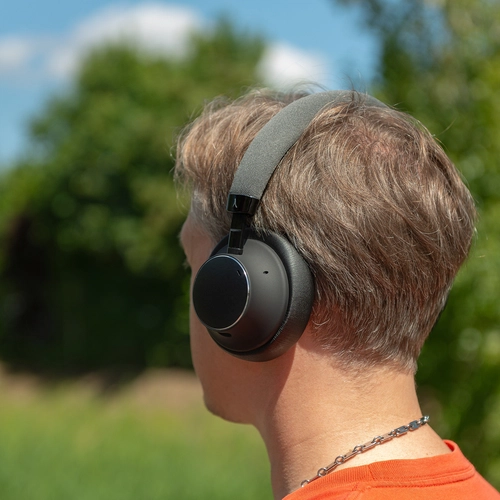 image du produit Casque à réduction de bruit ANC sans fil noir