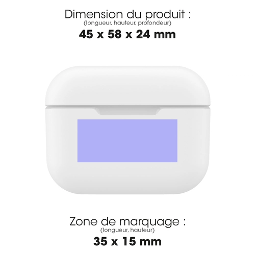 image du produit Ecouteurs à réduction de bruit ANC sans fil bluetooth blanc
