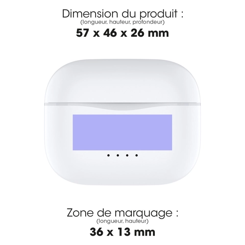 image du produit Ecouteurs sans fil bluetooth 5.4 avec socle de charge