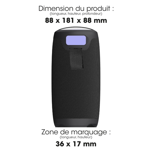 image du produit Enceinte bluetooth 10W - 10 heures d'autonomie
