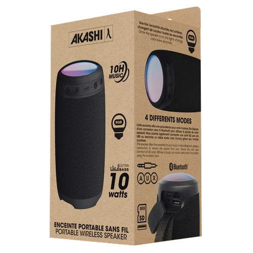 image du produit Enceinte bluetooth 10W - 10 heures d'autonomie
