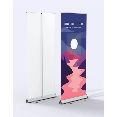 image du produit Enrouleur alu 85 x 200 cm - structure en aluminum triangulaire
